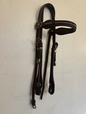 Leather western bridle for sale  SHEFFIELD