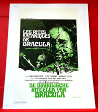 Satanic rites dracula for sale  WINDSOR