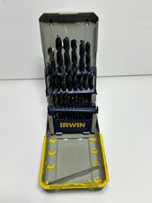 Conjunto de brocas IRWIN M35 preto cobalto conjunto de brocas de aço industrial, estojo de metal comprar usado  Enviando para Brazil