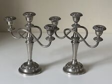 Paire chandeliers candélabres d'occasion  France