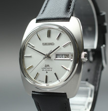 Vintage 1969 [Quase Perfeito] Seiko Lord Matic 5606-7130 35mm Automático Prata Masculino, usado comprar usado  Enviando para Brazil