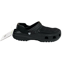 Usado, Tamancos masculinos Crocs Yukon Vista ll LiteRite tamanho 11 preto couro sintético comprar usado  Enviando para Brazil