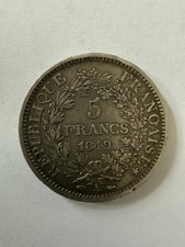 Moneta franchi 1849 usato  Genova