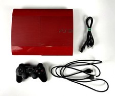 Używany, Zestaw konsoli PlayStation 3 PS3 czerwony 500GB CECH-4204C PRZETESTOWANY PAL I AUTENTYCZNY na sprzedaż  PL