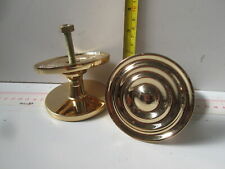 Coppia pomelli ottone usato  Italia