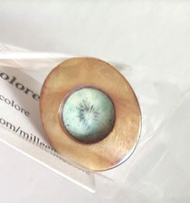 Anello vintage madreperlato usato  Roma