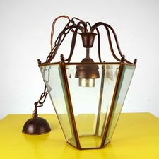 Lampadario anni vetro usato  Ferrara