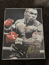 Mike tyson signed for sale  DURHAM