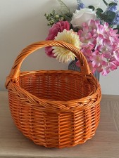 Wicker basket flower for sale  LUTON