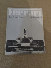 Ferrari rare bulletin d'occasion  Nogent-le-Roi