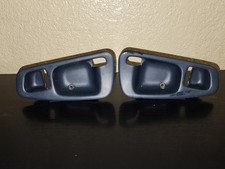 Usado, 92-95 1993 HONDA CIVIC HATCHBACK AZUL INTERIOR MAÇANETA DA PORTA ACABAMENTO MOLDURAS FABRICANTE DE EQUIPAMENTO ORIGINAL comprar usado  Enviando para Brazil