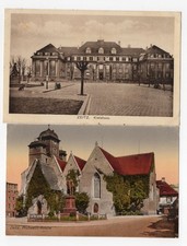 2 x Ak Zeitz Michaelis Kościół Dom powiatowy 1930, używany na sprzedaż  Wysyłka do Poland
