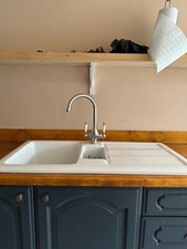 White ceramic kitchen for sale  NEWTON AYCLIFFE