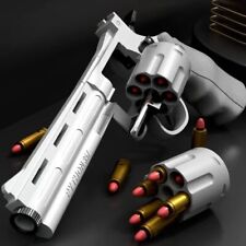 Python 357 Revolver Spielzeugpistole l Automatische Soft Bullet Blaster CS-Waffe comprar usado  Enviando para Brazil