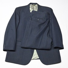 jacket suit navy mens blue for sale  Lincoln