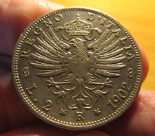 Lire 1902 araldica usato  Vaglio Serra