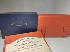 Caixa de relógio Franck Muller genuína /S18501 comprar usado Caixa de relógio Franck Muller genuína /S18501 comprar usado  Enviando para Brazil