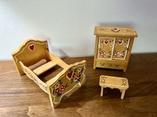 Floral handpainted dollhouse for sale  Highland Mills