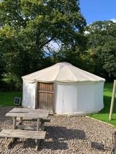 Glamping yurt hire for sale  HEREFORD