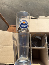 Copo de cerveja alemão vintage "SCHNEIDER WEISSE" 0,5L de altura 9 1/2" conjunto de 6 com caixa comprar usado  Enviando para Brazil