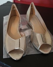 Chaussures escarpins dores d'occasion  Toulon-