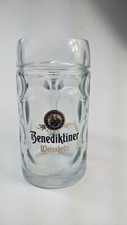Caneca de cerveja Benediktiner Weissbrau 0,51L com covinhas usada comprar usado  Enviando para Brazil