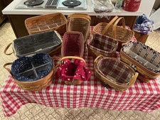 Longaberger basket lot for sale  Rosedale