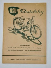 Original nsu quickly d'occasion  Expédié en Belgium