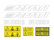Kit adesivi gru usato  Reggio Calabria