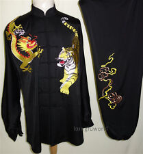 Terno de competição unissex bordado kung fu uniforme tai chi wushu artes marciais comprar usado  Enviando para Brazil