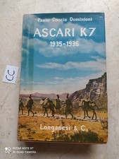 Libro ascari 1935 usato  Valgioie