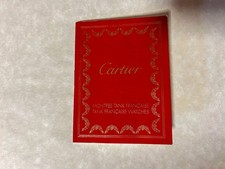 Libretto booklet cartier usato  Mira