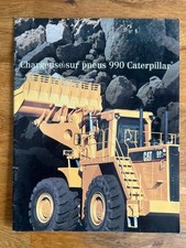 Brochure caterpillar chargeuse d'occasion  Villers-lès-Nancy