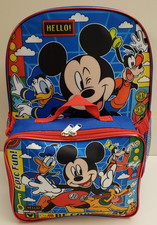 NOVO!! MOCHILA GRANDE DISNEY MICKEY MOUSE PALS 16" COM KIT DE ALMOÇO FRETE GRÁTIS! comprar usado NOVO!! MOCHILA GRANDE DISNEY MICKEY MOUSE PALS 16" COM KIT DE ALMOÇO FRETE GRÁTIS! comprar usado  Enviando para Brazil