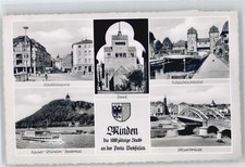 51082743 - 4950 Minden Wejście do miasta, Katedra, Śluza szybowa, Weserbruecke, na sprzedaż  Wysyłka do Poland