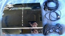 Sony PlayStation 3 PS3 60GB compatível com versões anteriores com controle original FALHA comprar usado  Enviando para Brazil