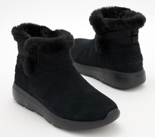 Botas femininas Skechers tamanho 7 On-the-GO City repelente de água camurça preta A612533 comprar usado  Enviando para Brazil