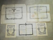 Antique agricultural diplomas d'occasion  Expédié en Belgium