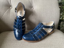 Clarks navy blue for sale  THETFORD
