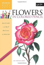 Flowers colored pencil for sale  ROSSENDALE