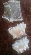 Vintage sheer lace for sale  BEDFORD