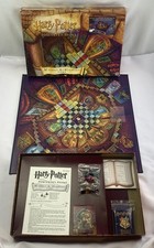 Harry Potter Sorcerer's Stone Mystery At Hogwarts 2000 juego de Mattel completo segunda mano  Embacar hacia Mexico