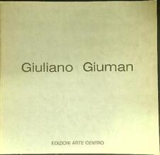 Giuliano giuman aa.vv. usato  Italia