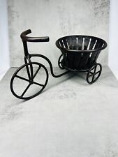 Suporte para plantador vintage sólido metal fundido triciclo bicicleta vaso de flores  comprar usado  Enviando para Brazil