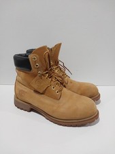 Botas Timberland Masculinas 6 Polegadas Premium Tamanho 9.5 Couro Trigo Bronzeado  comprar usado  Enviando para Brazil