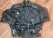 Lederjacke jacke vintage gebraucht kaufen  Könnern