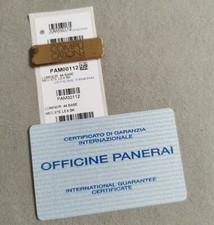 Panerai luminor pam00112 usato  San Giorgio a Cremano