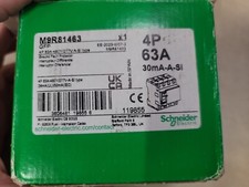 Disjuntor de corrente residual Schneider Electric M9R81463 novo caixa aberta 4P 63A comprar usado  Enviando para Brazil