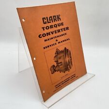 Usado, Conversor de torque de transmissão Clark C-270 oficina manual reparo manutenção comprar usado  Enviando para Brazil