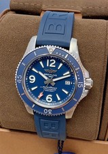 Usado, BREITLING 22mm pulseira de relógio de borracha azul pulseira de duas peças swiss avenger pro diver comprar usado Usado, BREITLING 22mm pulseira de relógio de borracha azul pulseira de duas peças swiss avenger pro diver comprar usado  Enviando para Brazil